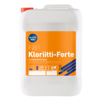 Dezinfekcijos skystis F261 Kloriitti-Forte, 10 l (12 kg), KiiltoClean