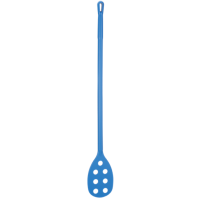 Mentelė su metalo drožlėmis, su skylutėmis ir kotu, 120 cm, mėlyna, Vikan