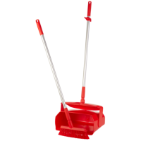 Semtuvėlis su šluotele, 350 mm, raudonas, Vikan