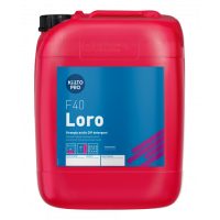 Stipriai rūgštinis ploviklis F40 Loro, 20 l, KiiltoClean
