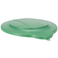 Dangtis kibirui su metalo drožlėmis, 12l, žalias, Vikan