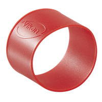 Guminiai žiedai 5 vnt, Ø40 mm, raudoni, Vikan