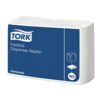 Tork Fastfold baltos dozatorių servetėlės, N2, 300x250mm, 300 vnt., Tork