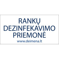 Lipdukas skaidrus Rankų dezinfekavimo priemonė