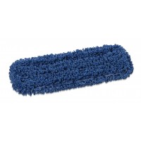 Kilpinė mikropluošto šluostė grindims, 400x130 mm, mėlyna, TTS