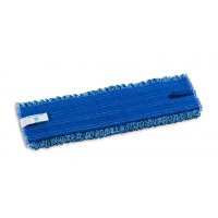 Kilpinė mikropluošto šluostė grindims Velcro, 400x120 mm, mėlyna, TTS